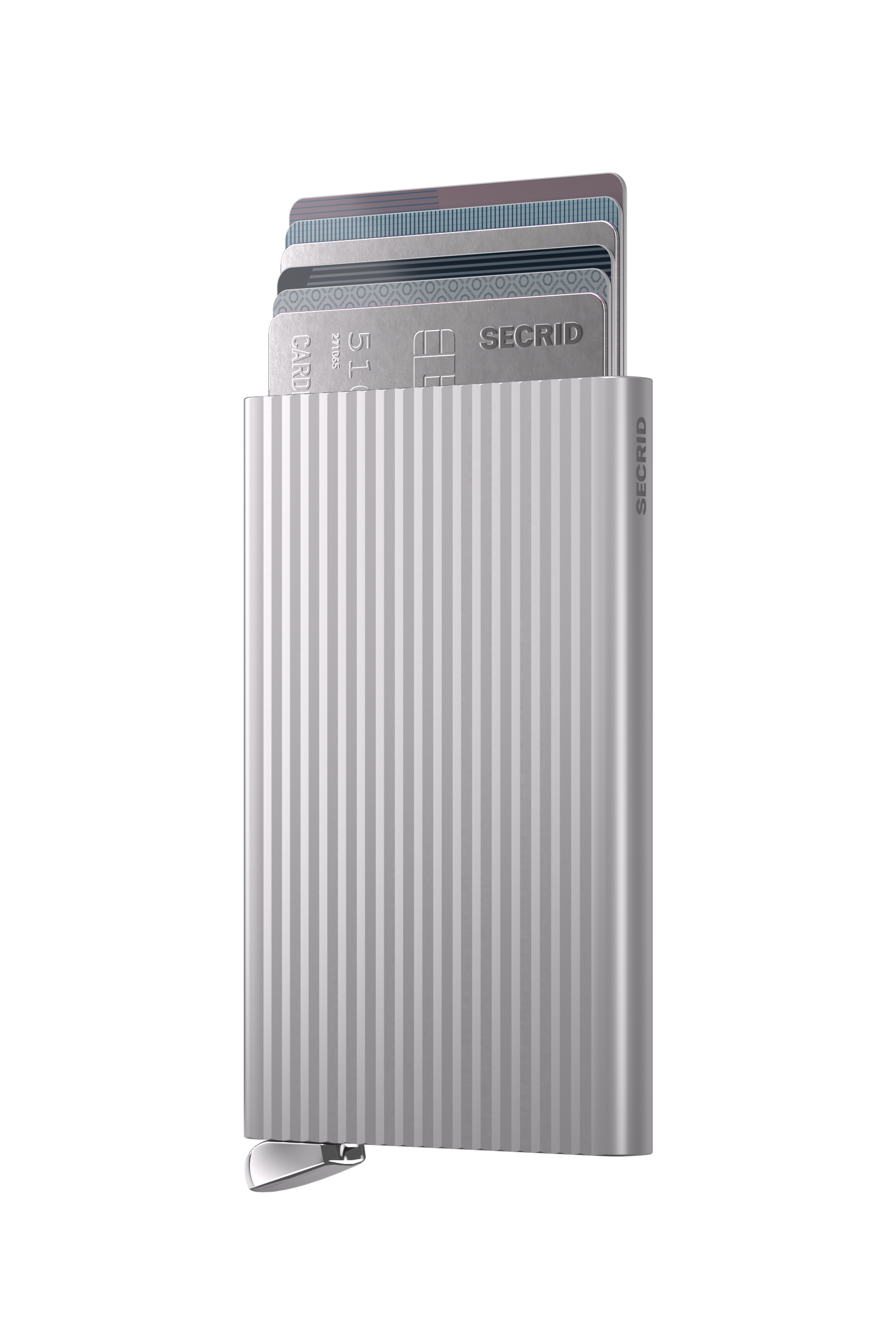Cardprotector Fluted Silver+
