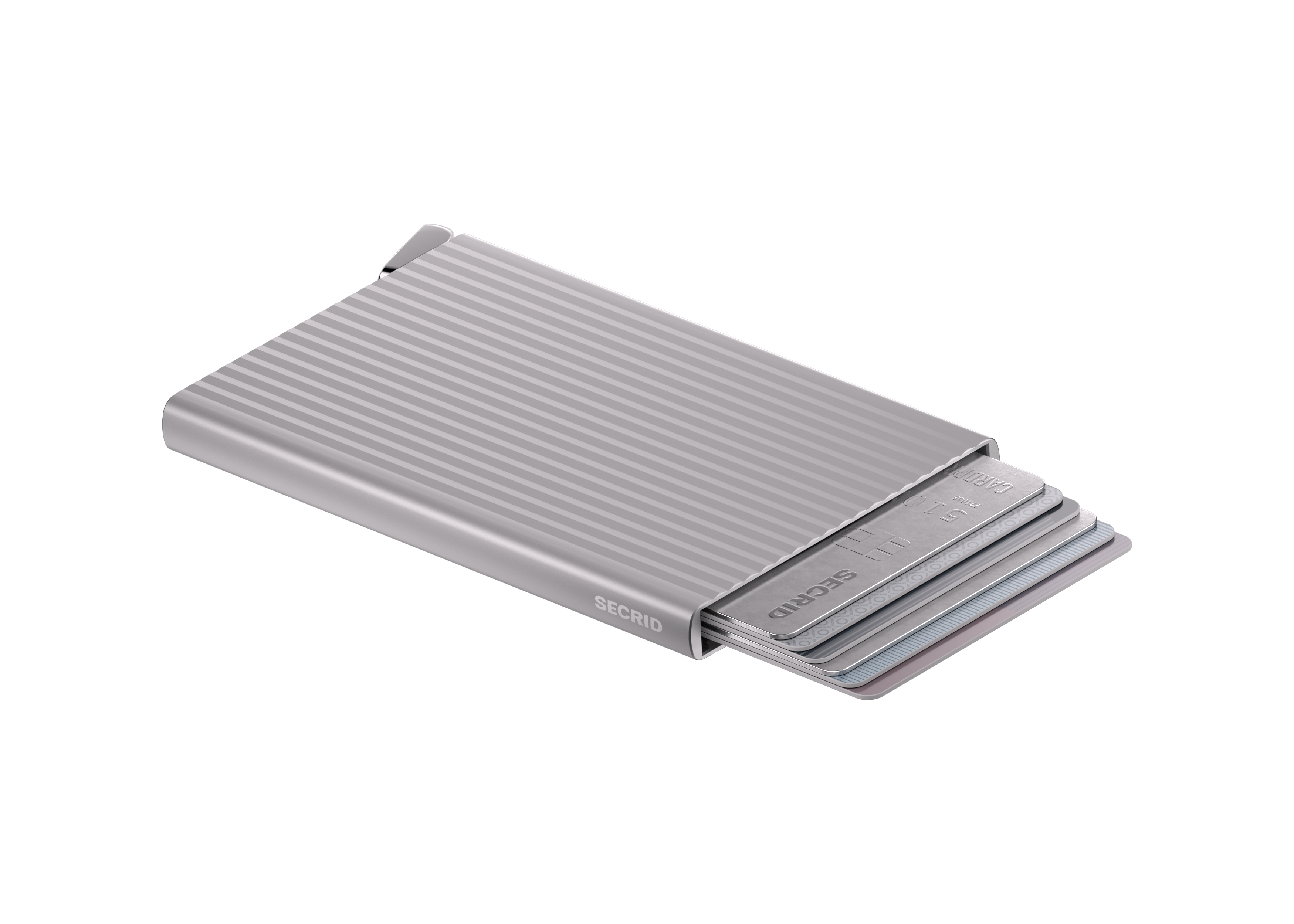 Cardprotector Fluted Silver+