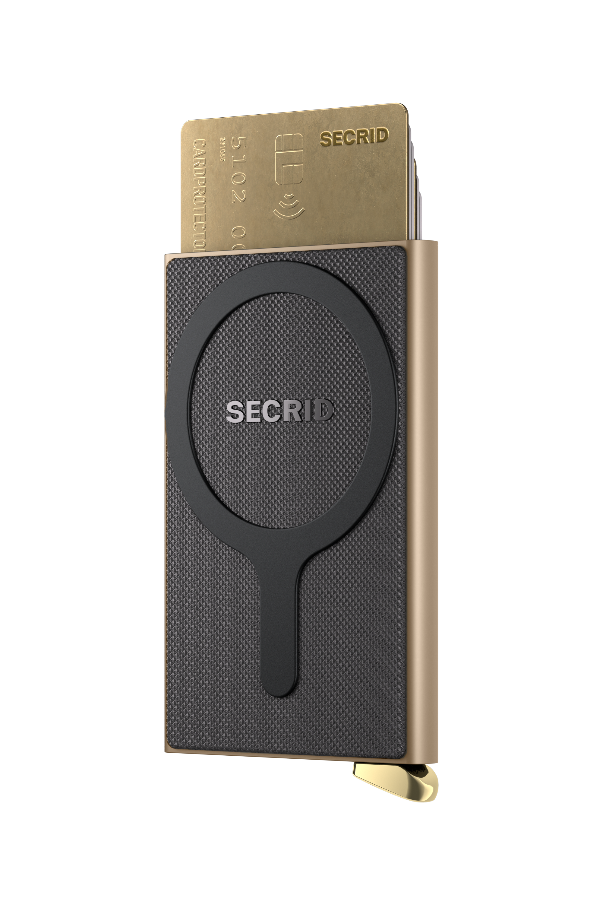 Premium Cardprotector Fluted for MagSafe Cashmere+