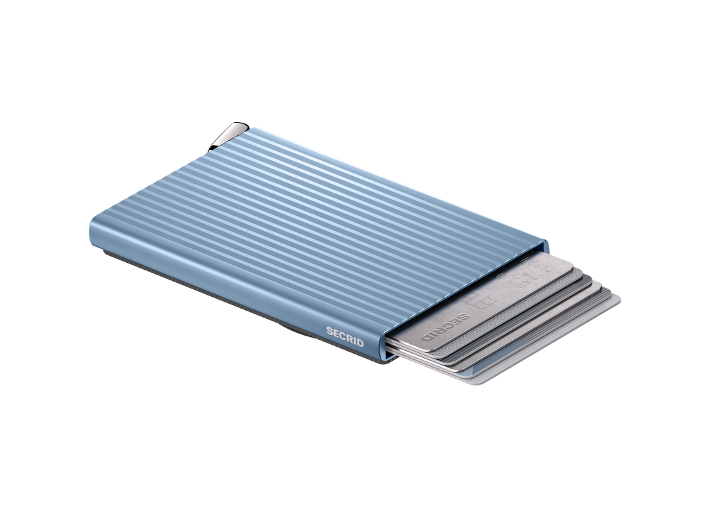 Premium Cardprotector Fluted for MagSafe Ice Blue+
