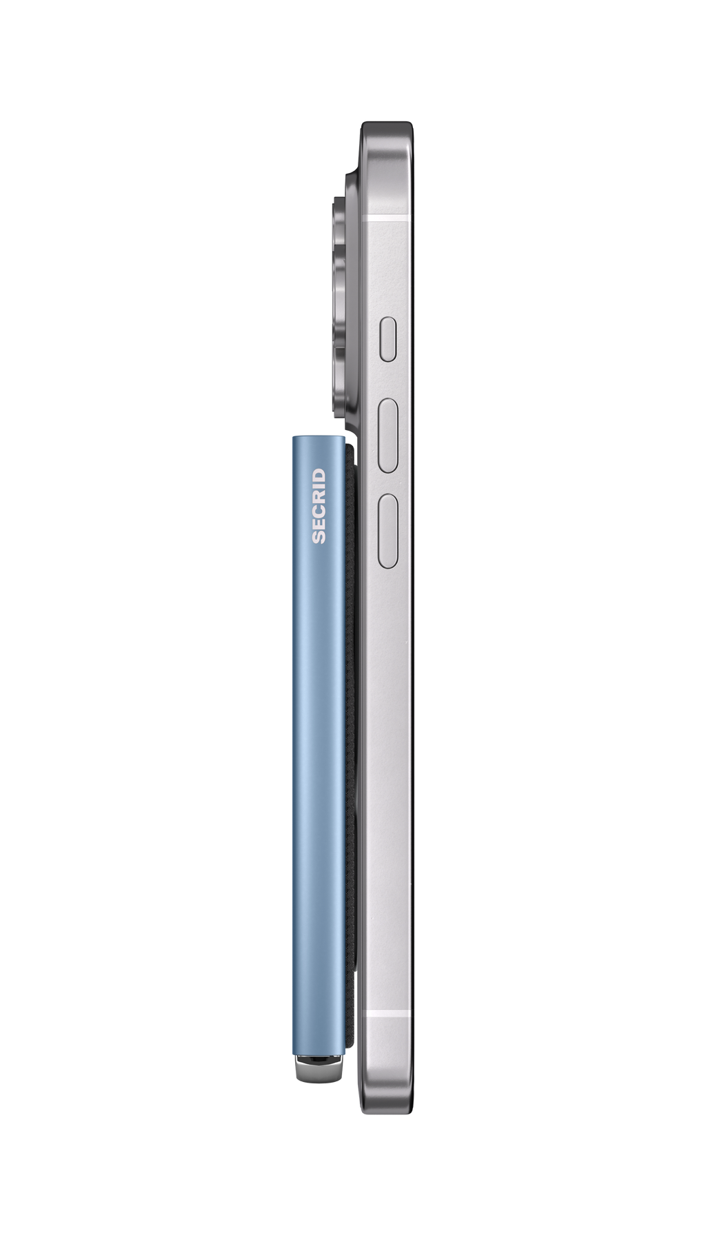 Premium Cardprotector Fluted for MagSafe Ice Blue+