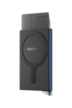 Premium Cardprotector Fluted for MagSafe Navy+