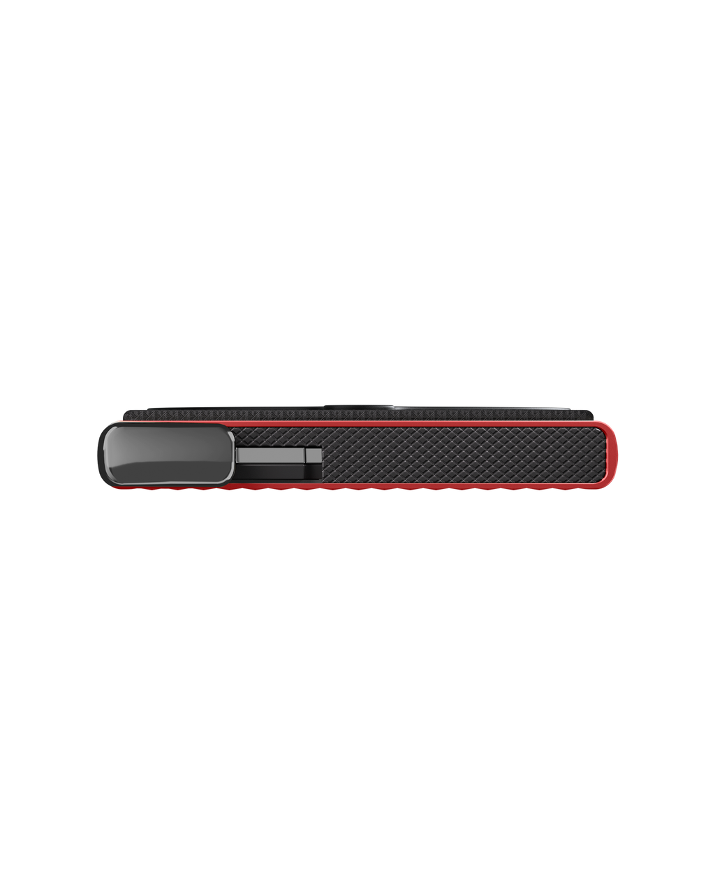 Premium Cardprotector Fluted for MagSafe Red+