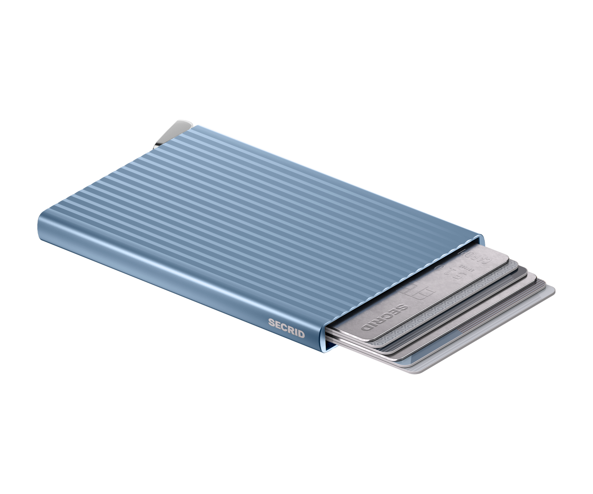 Cardprotector Fluted Ice Blue+