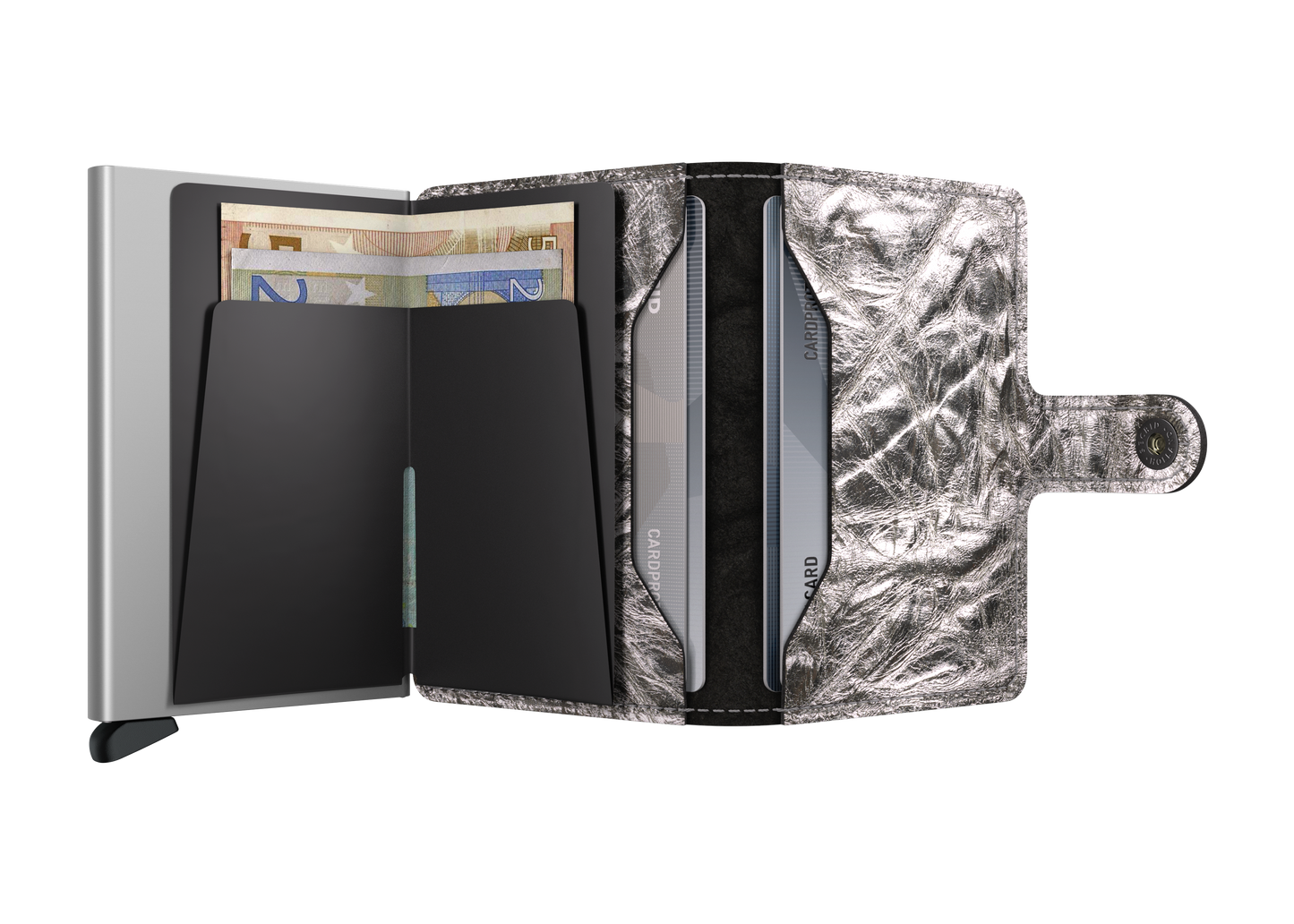 Miniwallet Crunch Silver