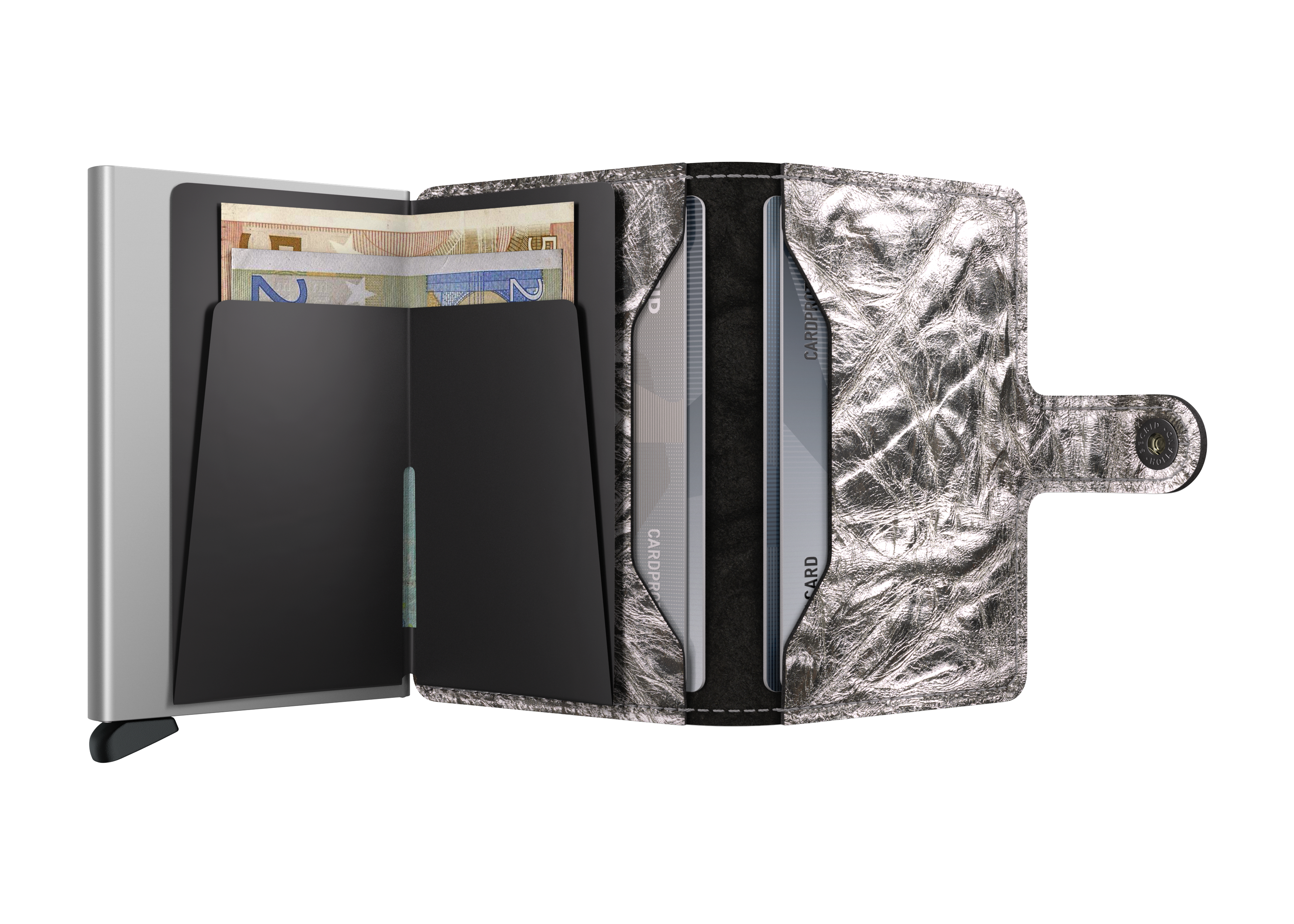Miniwallet Crunch Silver