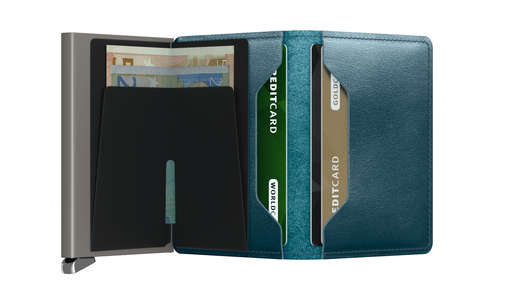 Premium Slimwallet Dusk Teal 