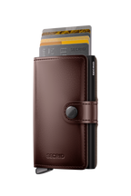 Premium Miniwallet Dusk Brown Black+