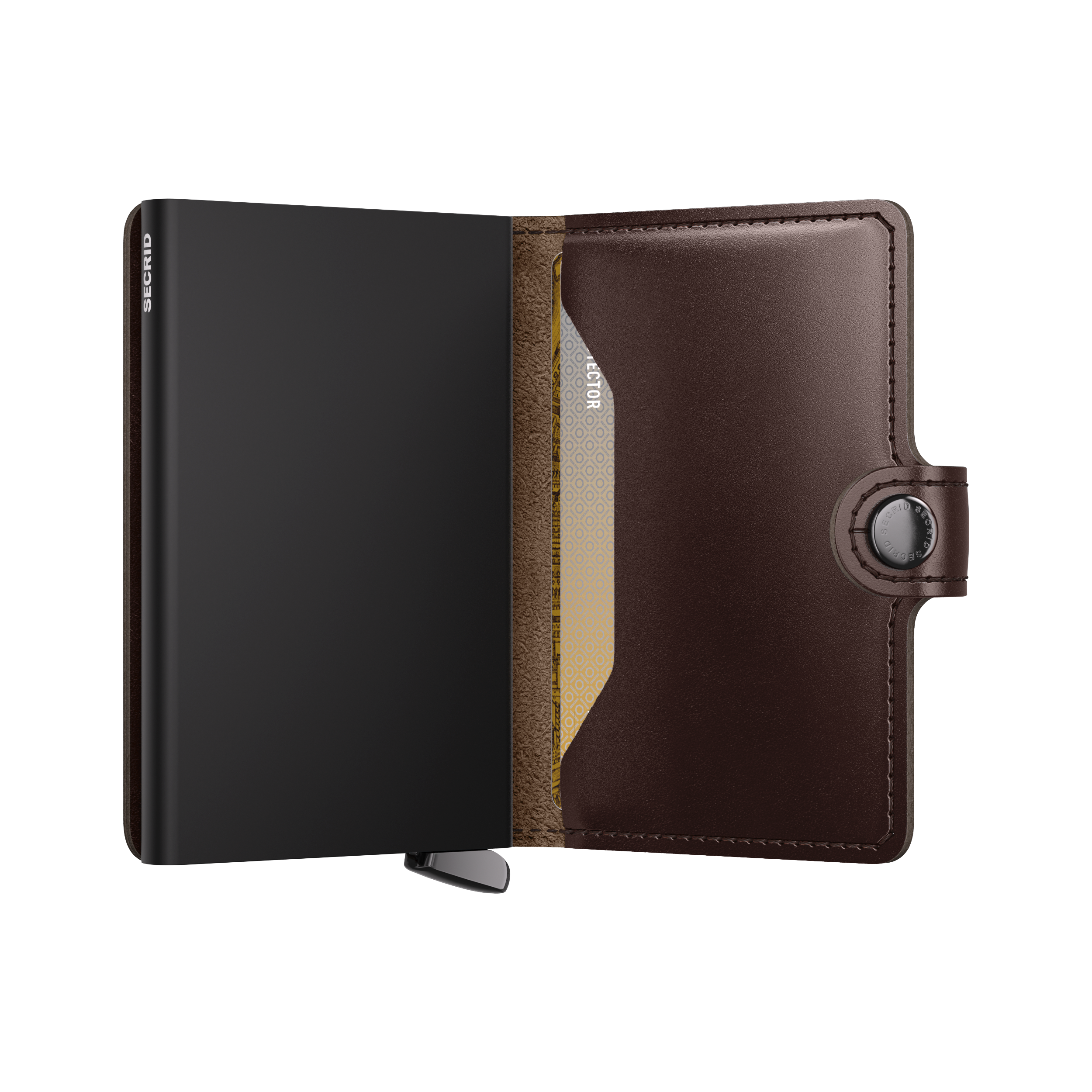 Premium Miniwallet Dusk Brown Black+