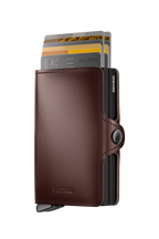 Premium Twinwallet Dusk Dark Brown+