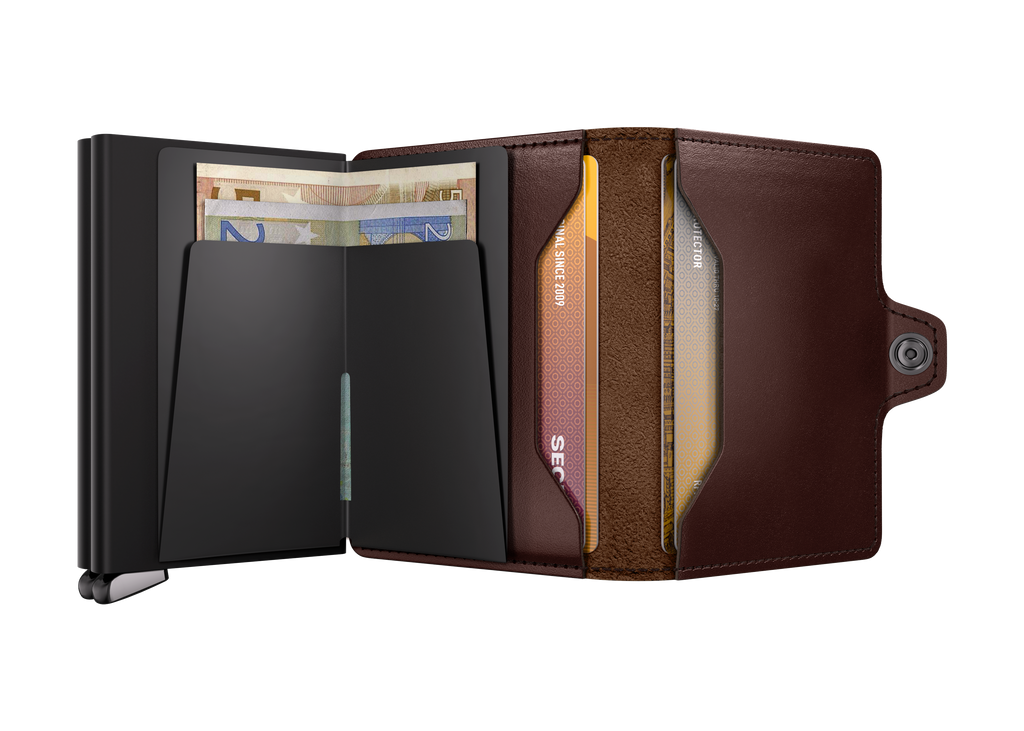 Premium Twinwallet Dusk Dark Brown+
