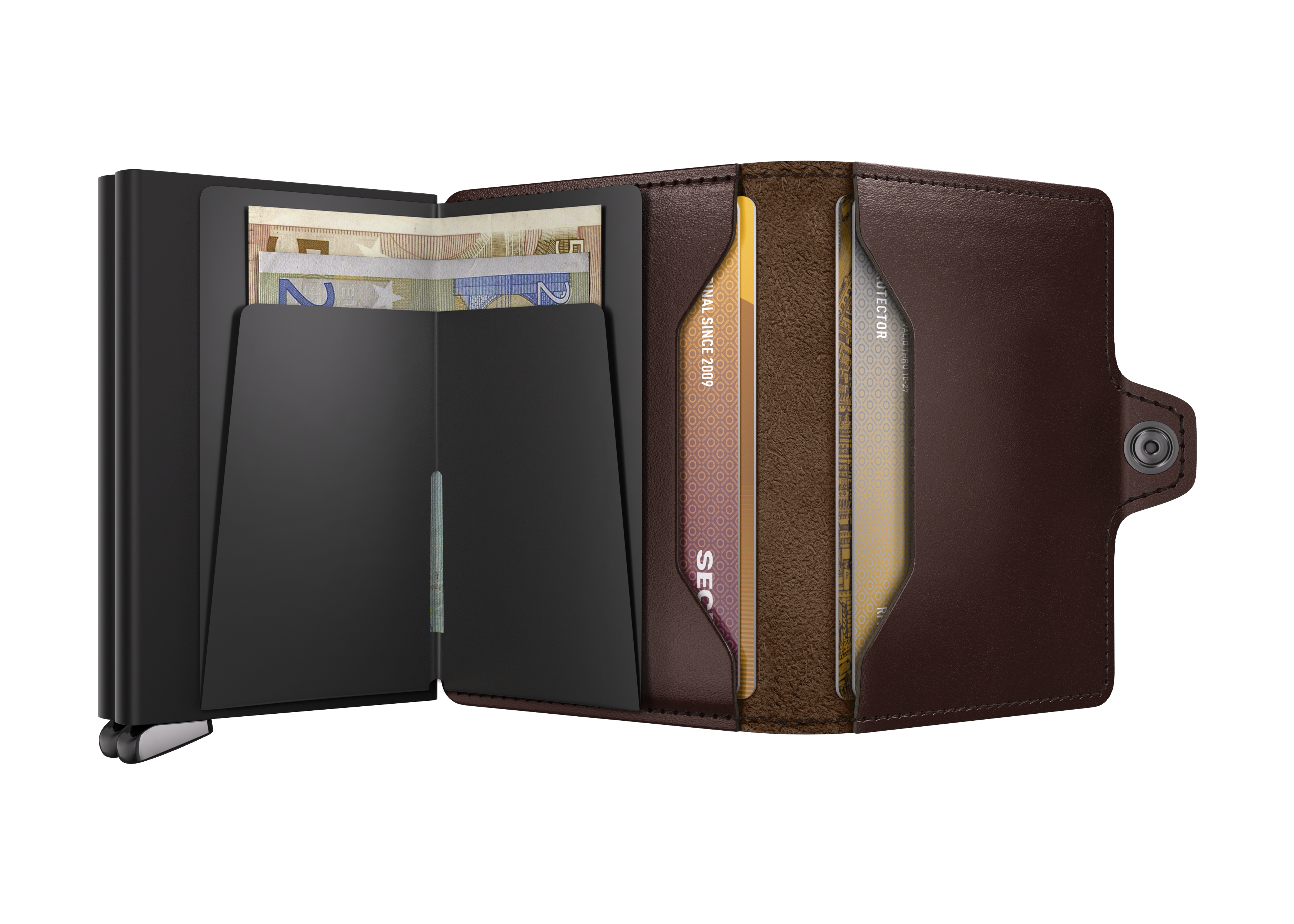 Premium Twinwallet Dusk Dark Brown+