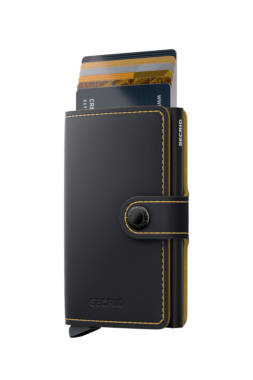 Miniwallet Matte Black Ochre
