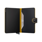 Miniwallet Matte Black Ochre
