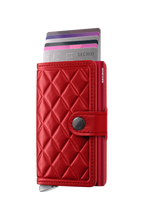 Miniwallet Premium Emboss Diamond Red