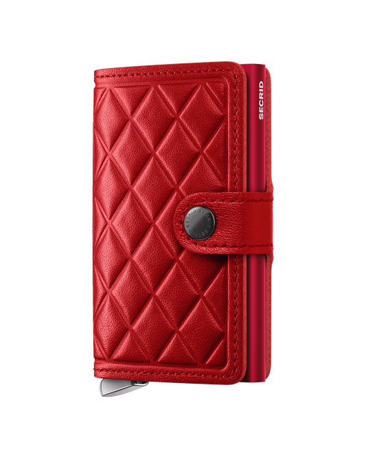 Miniwallet Premium Emboss Diamond Red