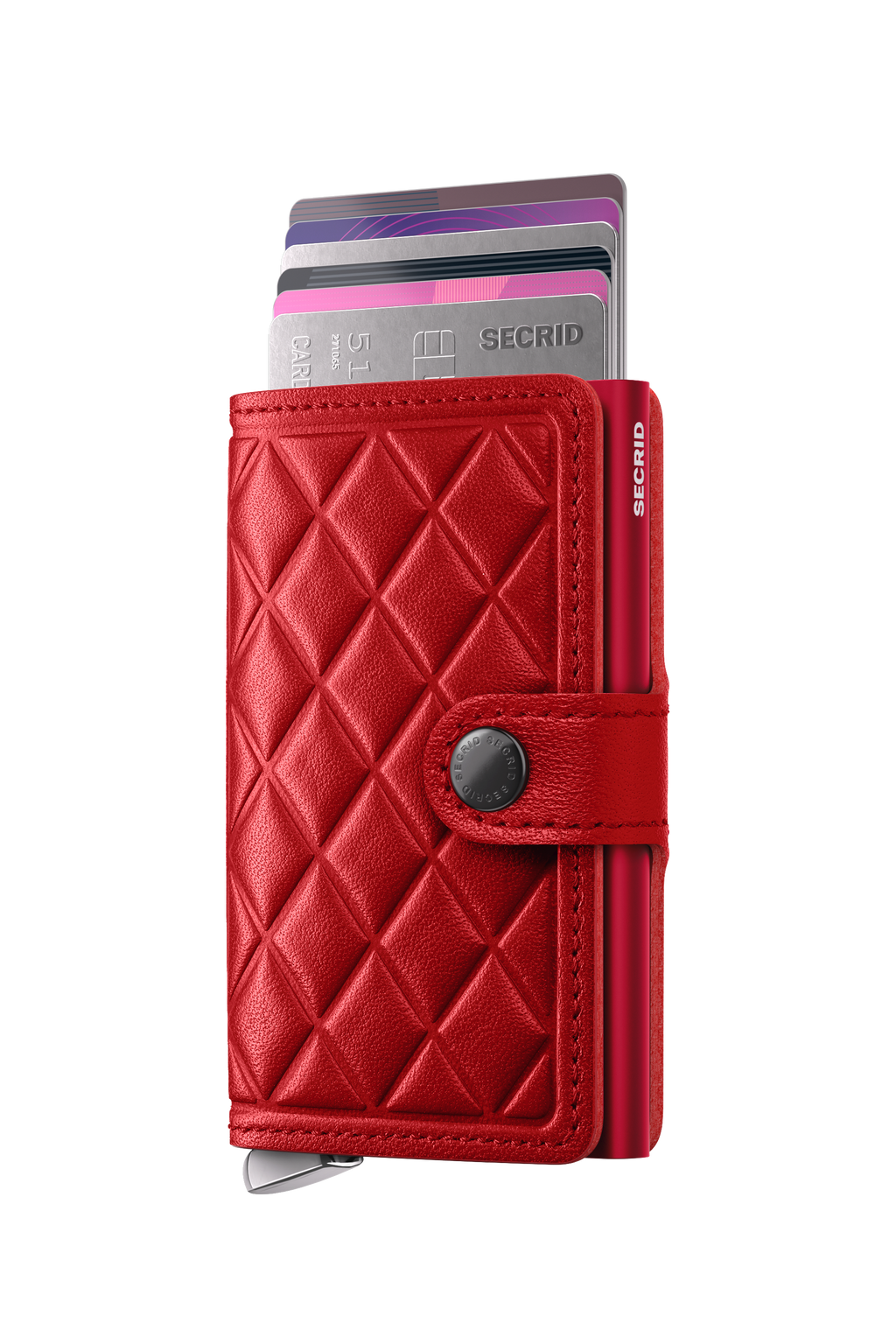 Premium Miniwallet Emboss Diamond Red