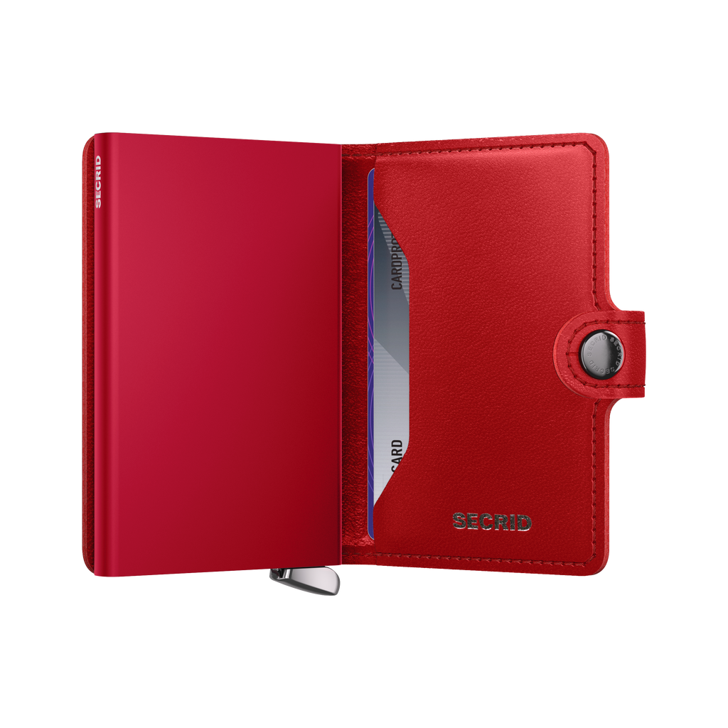 Premium Miniwallet Emboss Diamond Red