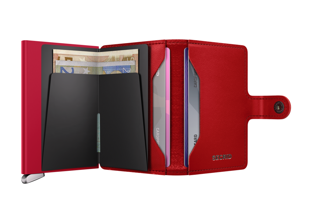 Premium Miniwallet Emboss Diamond Red