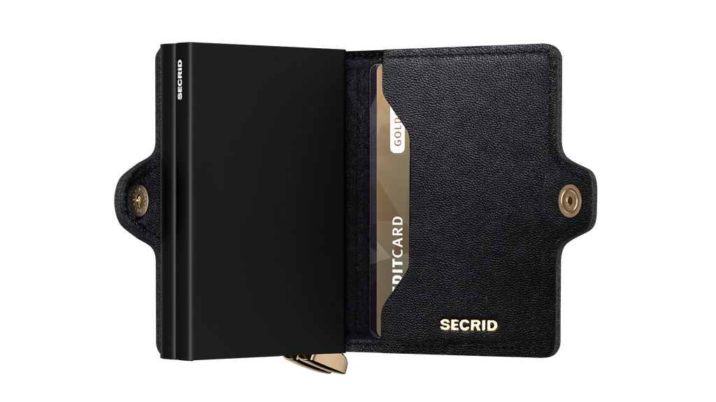 Premium Twinwallet Emboss Diamond Black+