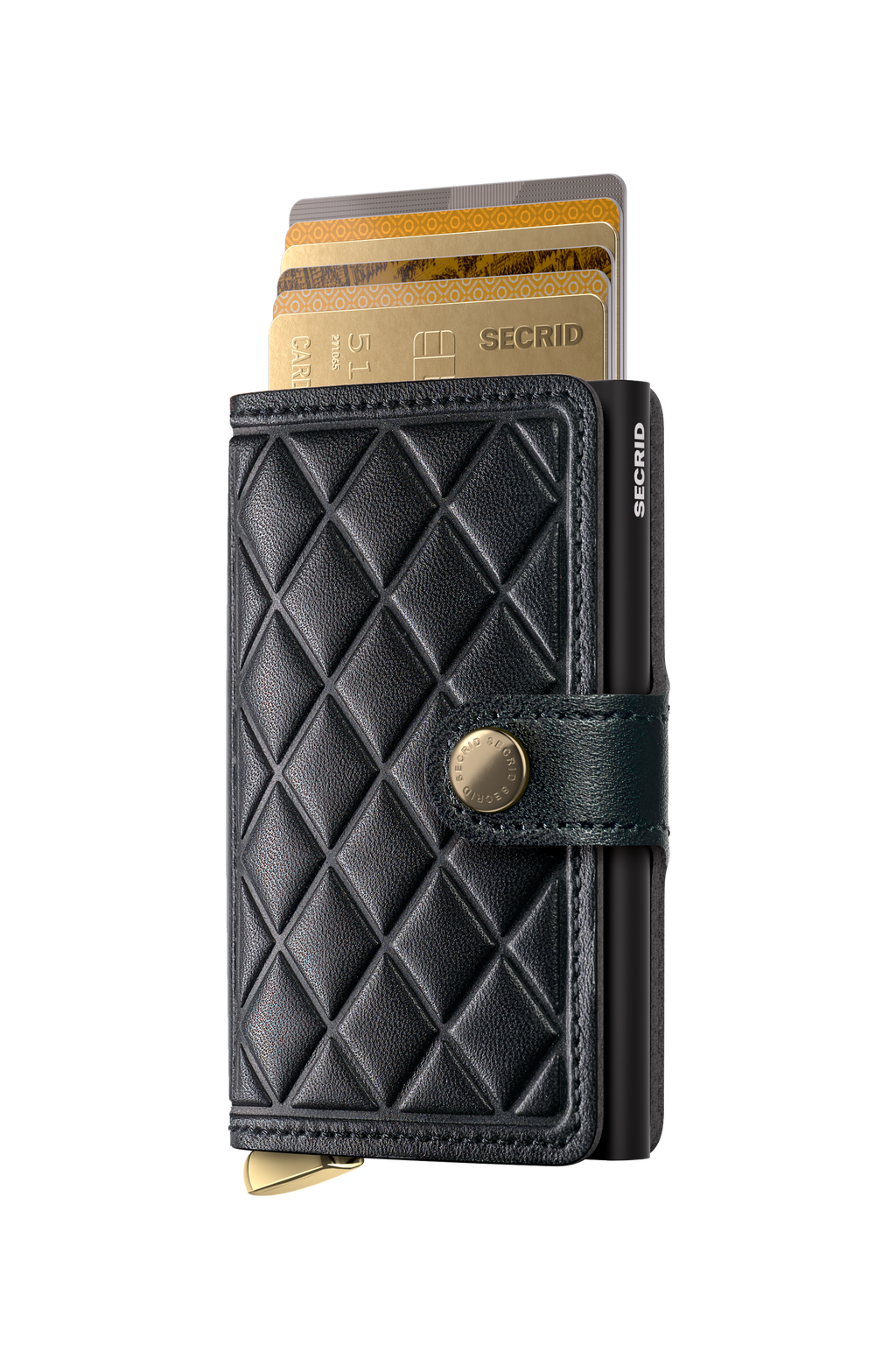 Premium Miniwallet Emboss Diamond Black+