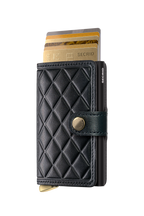 Premium Miniwallet Emboss Diamond Black+