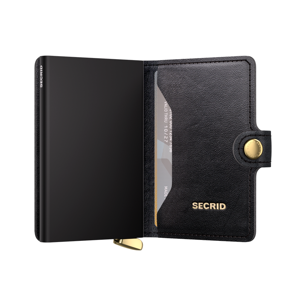 Premium Miniwallet Emboss Diamond Black+