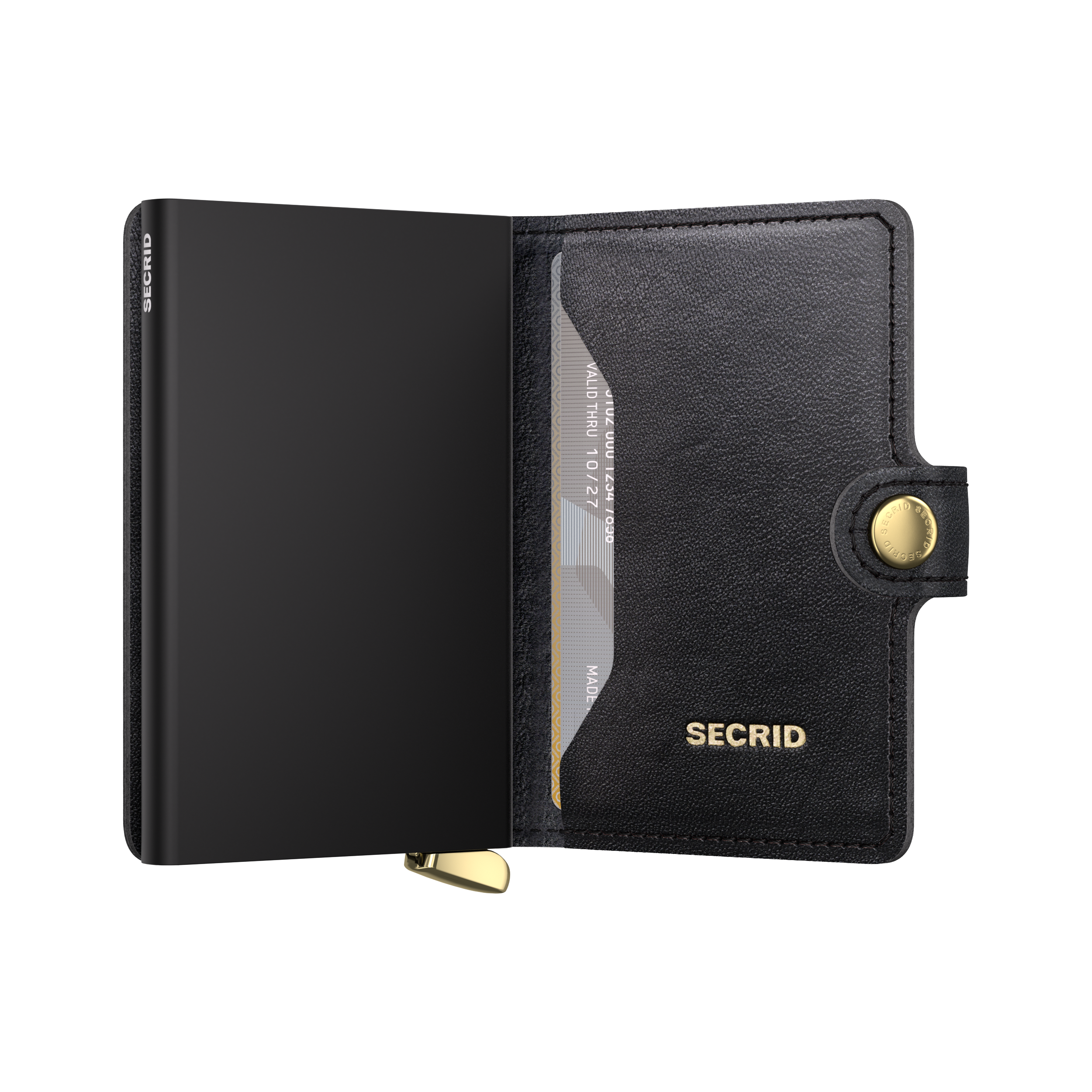 Premium Miniwallet Emboss Diamond Black+