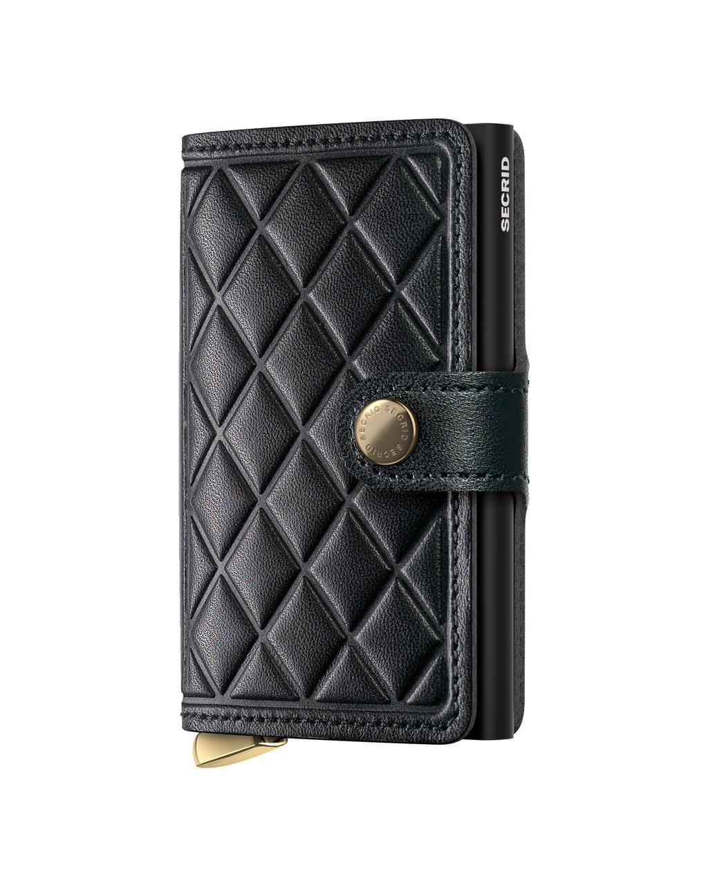 Premium Miniwallet Emboss Diamond Black+