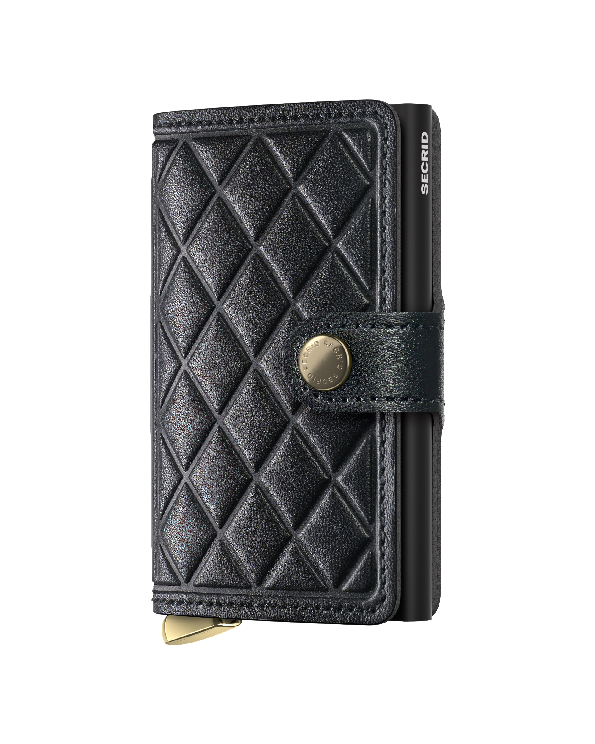 Premium Miniwallet Emboss Diamond Black+