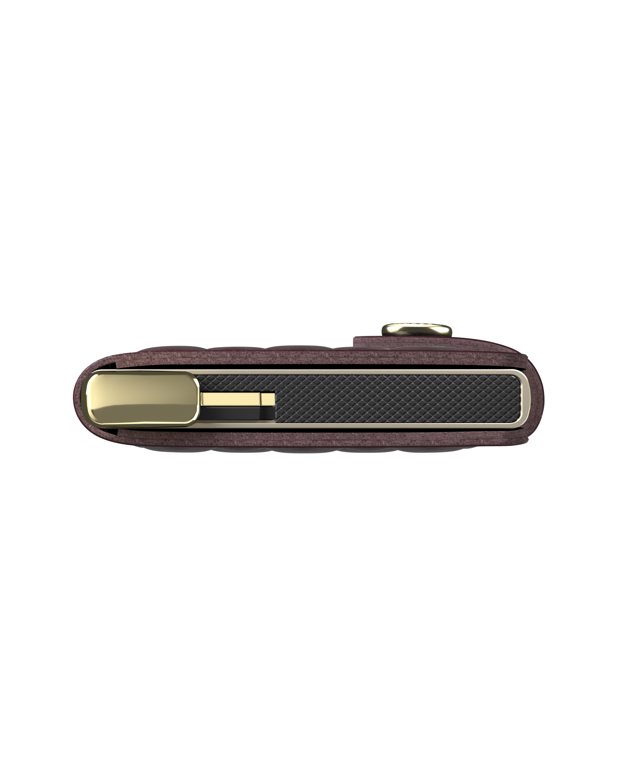 Premium Miniwallet Emboss Diamond Bordeaux+