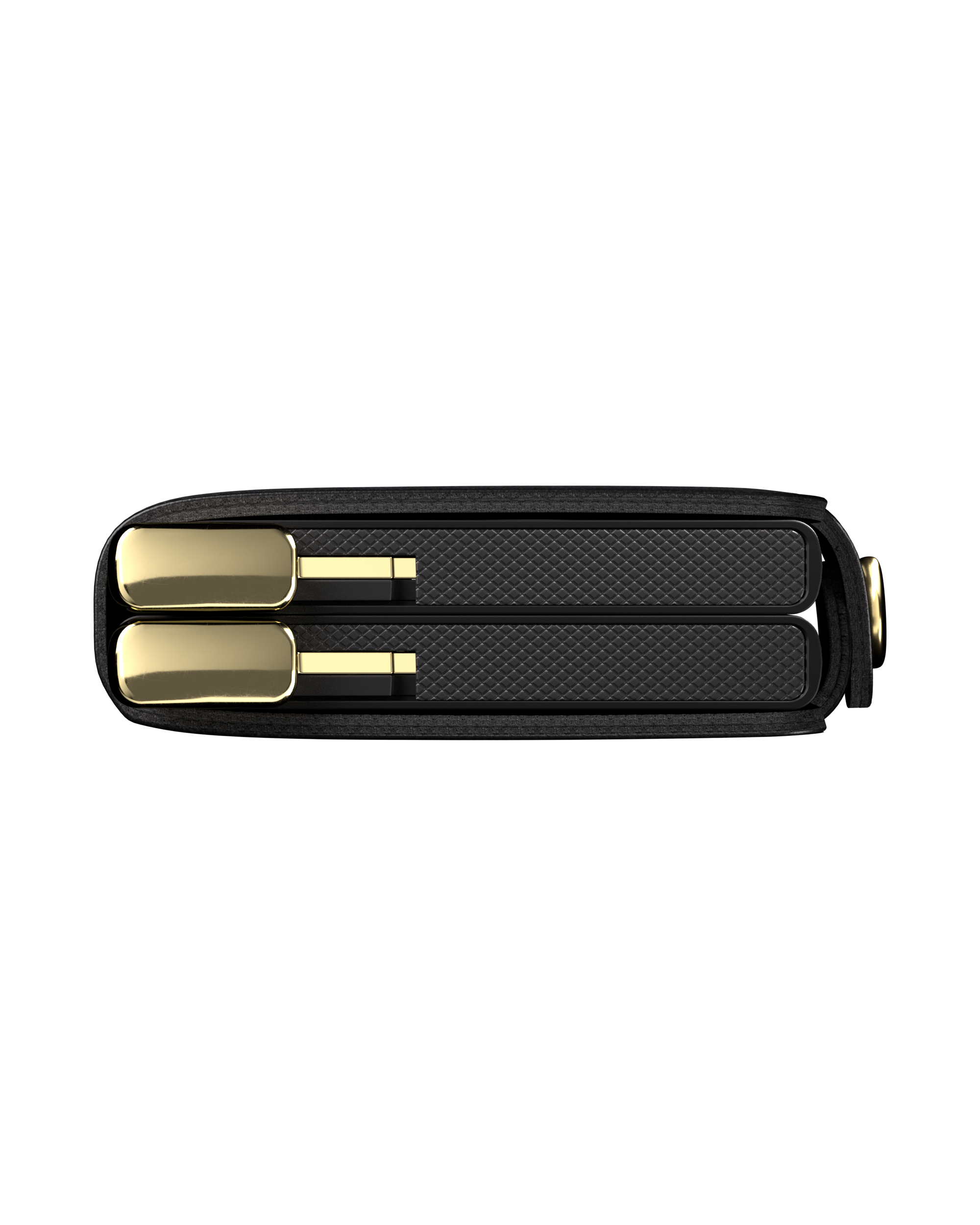 Premium Twinwallet Emboss Diamond Black+