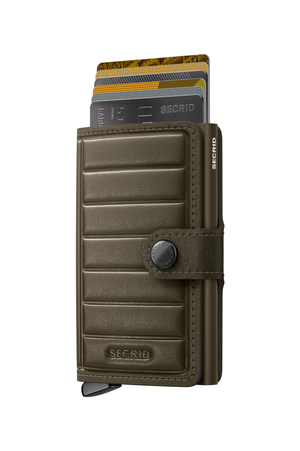 Premium Miniwallet Emboss Lines Cedar+