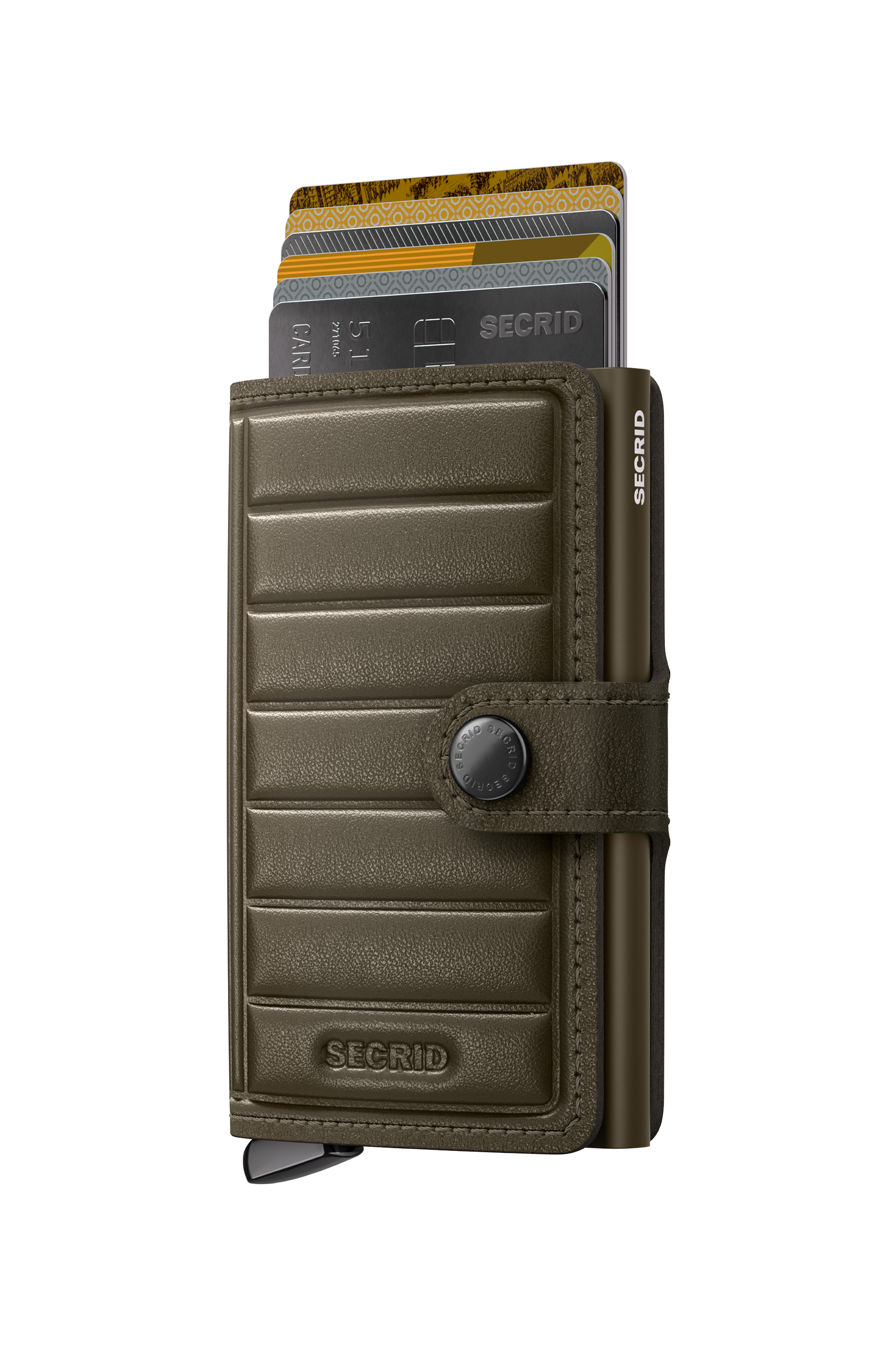 Premium Miniwallet Emboss Lines Cedar+