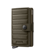 Premium Miniwallet Emboss Lines Cedar+