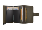 Premium Miniwallet Emboss Lines Cedar+