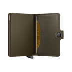 Premium Miniwallet Emboss Lines Cedar+