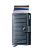 Premium Miniwallet Emboss Lines Teal+