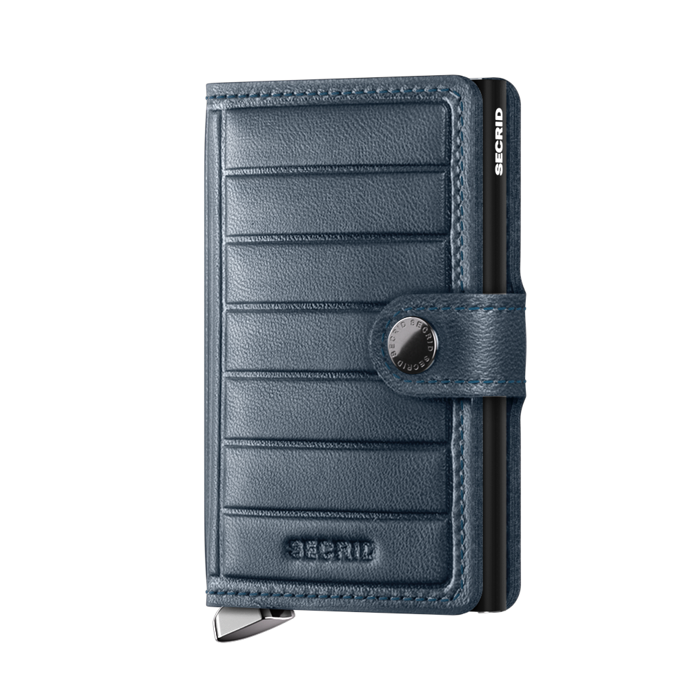 Premium Miniwallet Emboss Lines Teal+