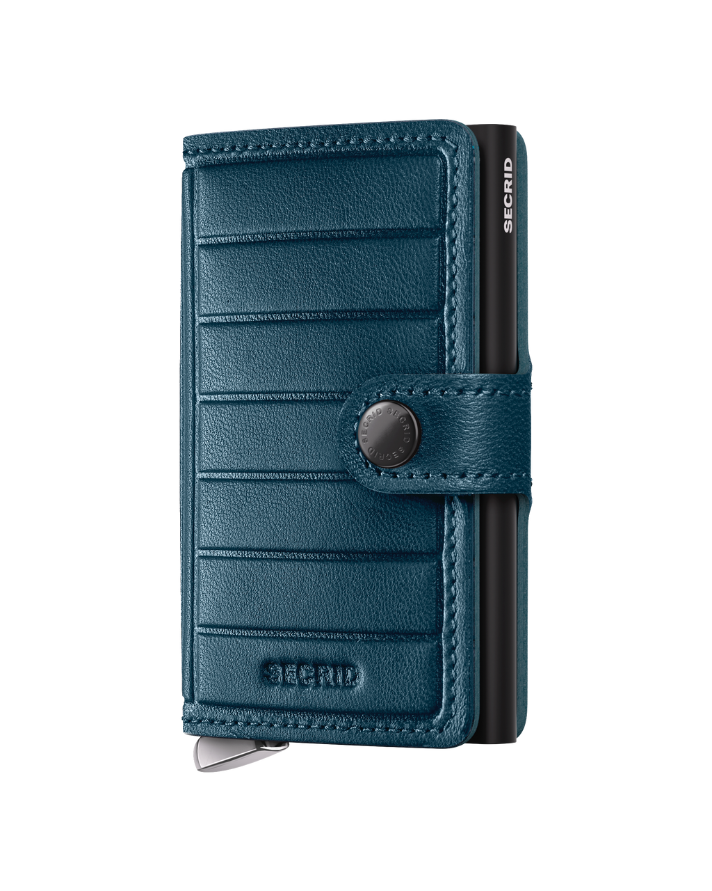 Premium Miniwallet Emboss Lines Teal
