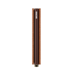 Premium Slimwallet Emboss Lines Cognac