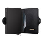 Premium Twinwallet Emboss Lines Black+