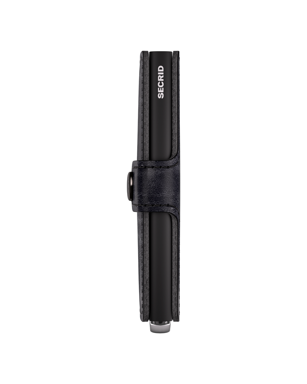 Premium Miniwallet Emboss Lines Black 