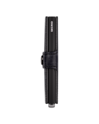 Premium Miniwallet Emboss Lines Black 