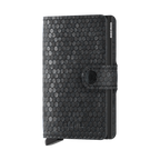 Miniwallet Hexagon Black