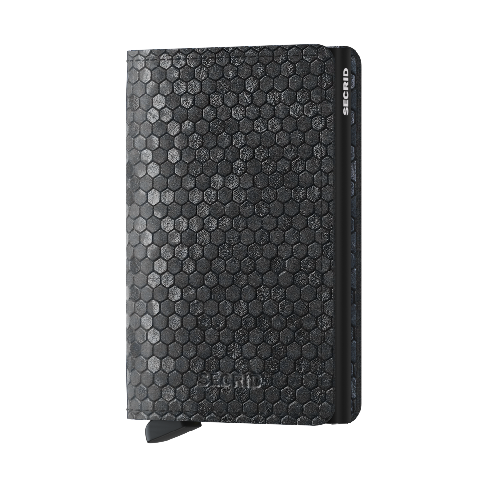 Slimwallet Hexagon Black