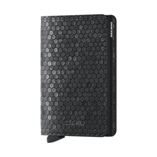 Slimwallet Hexagon Black