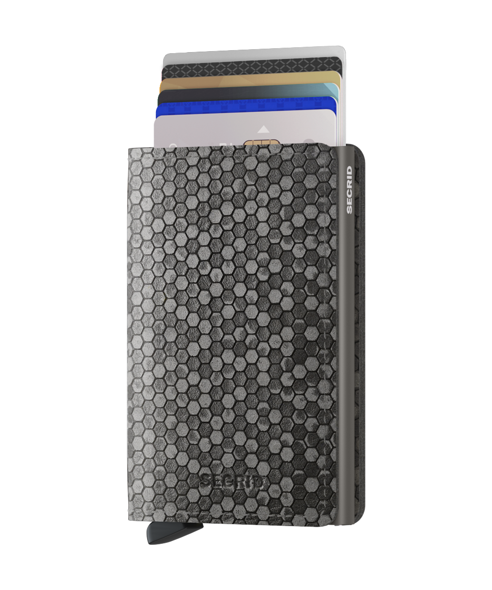 Slimwallet Hexagon Grey