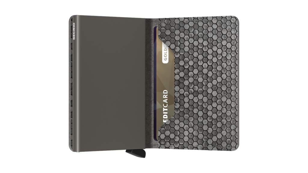 Slimwallet Hexagon Grey