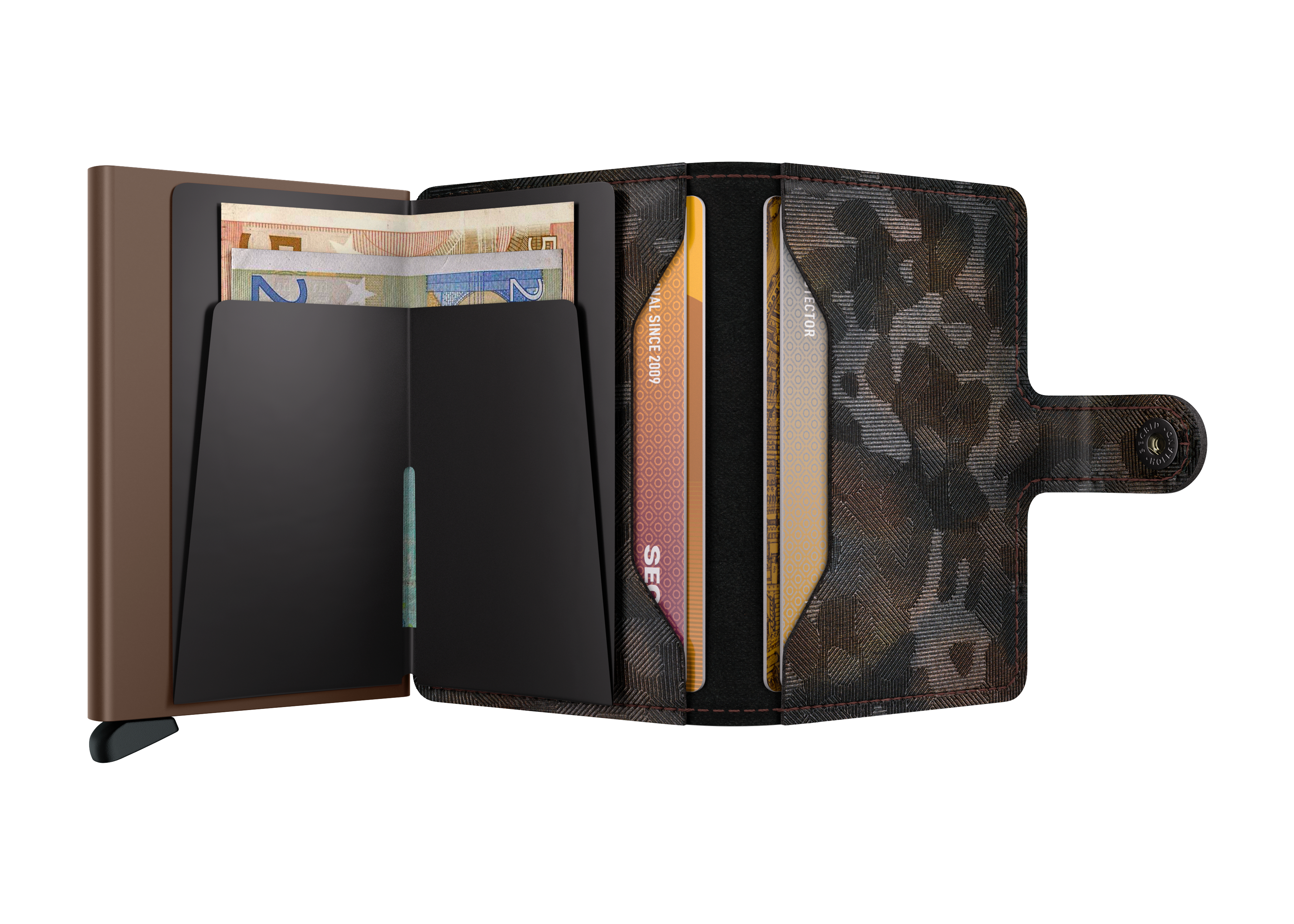 Miniwallet Jungle Brown